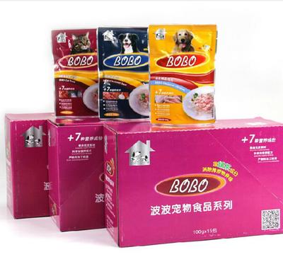 波波妙鲜包鸡肉味 狗狗易消化的湿粮零食首选